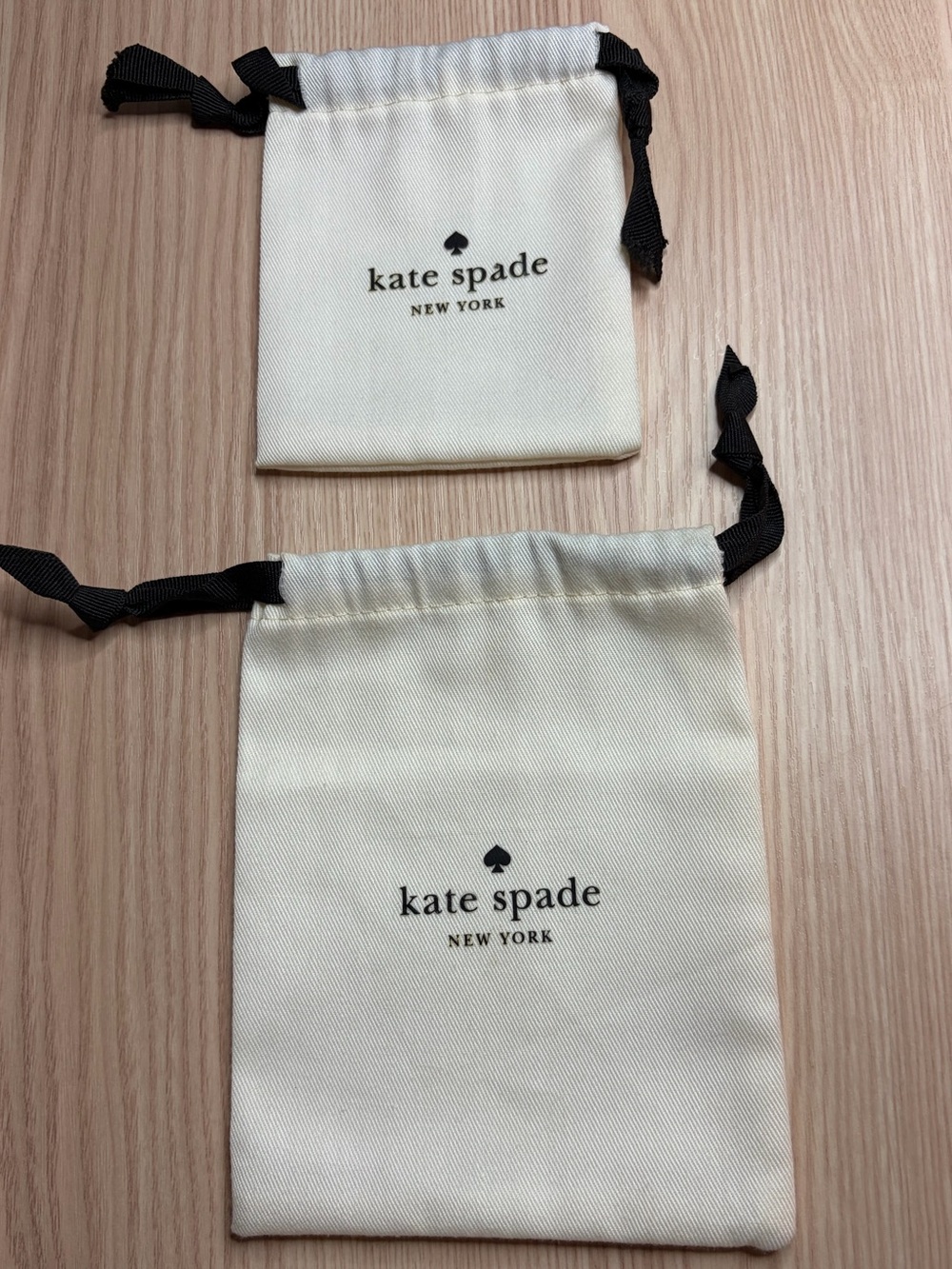 🛍️ Kate Spade Jewelry Pouch Dust Cover Bags set of 2